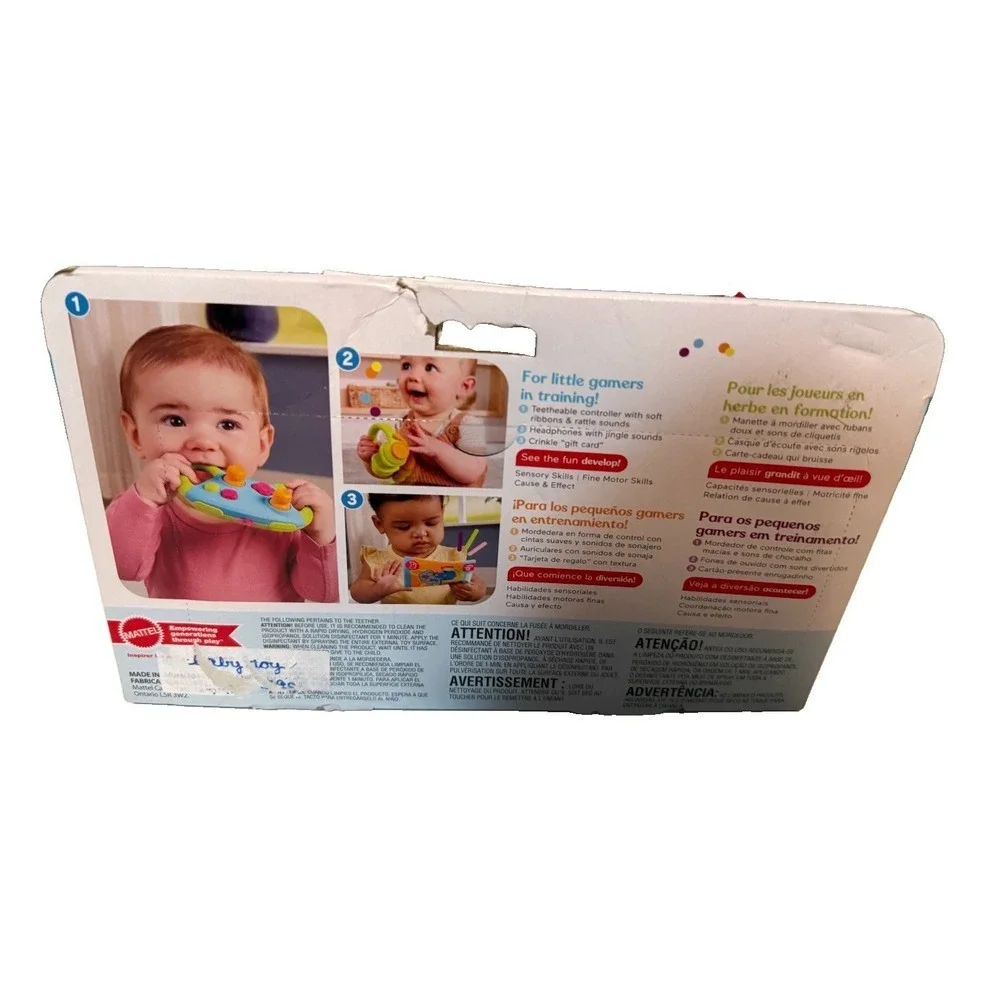 Fisher Price Level-Up Little Gamer Set For Ages 3m+ Sensory & Fine Motor New